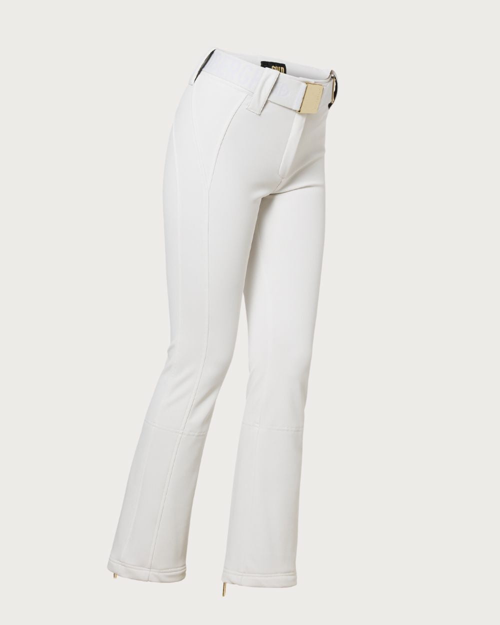 Womens Goldbergh Pippa GOLD Pant - Cream Pants Goldbergh 34 INTL / 4 AU 