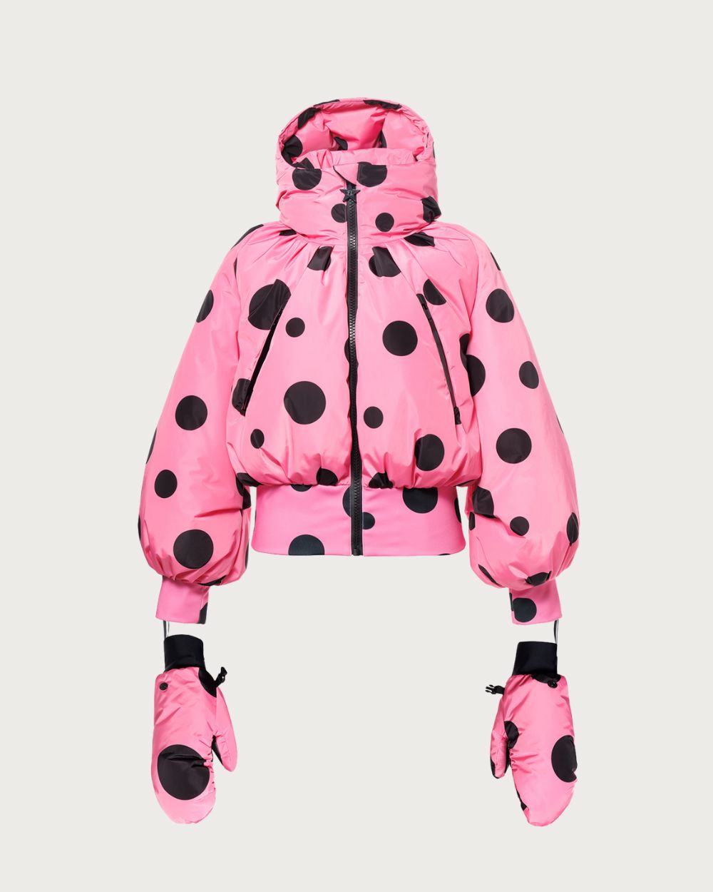 Womens Goldbergh Polka Jacket - Pink Cosmos Jackets Goldbergh 