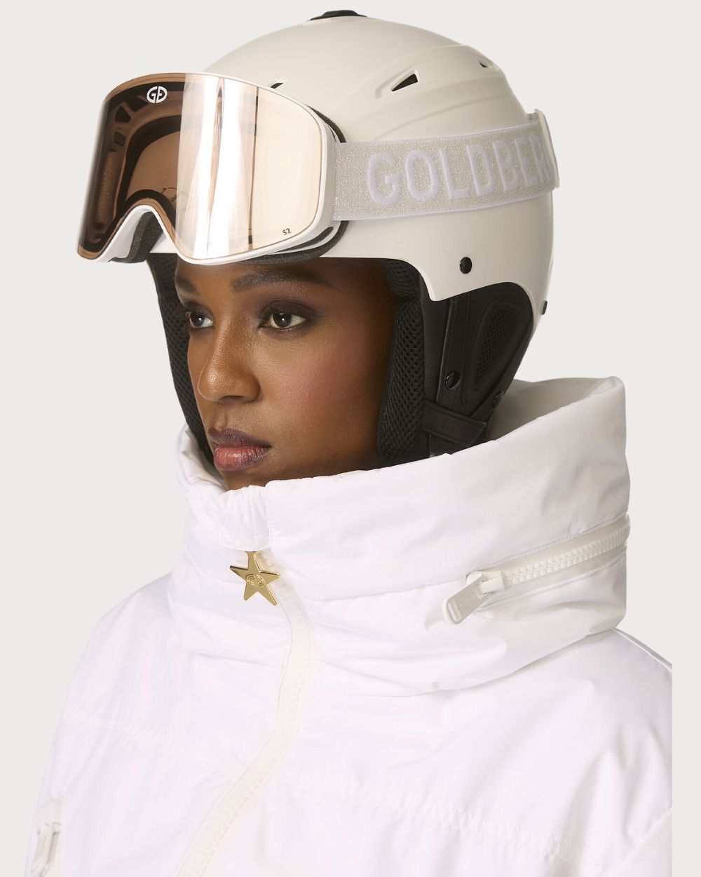 Womens Goldbergh Protégé Goggle - White Goggles Goldbergh 