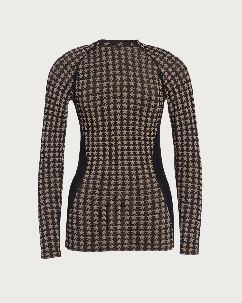 Womens Goldbergh Starlet Baselayer Long Sleeve - Black/Toffee Thermals Goldbergh XXS - XS INTL / 4 - 6 AU 
