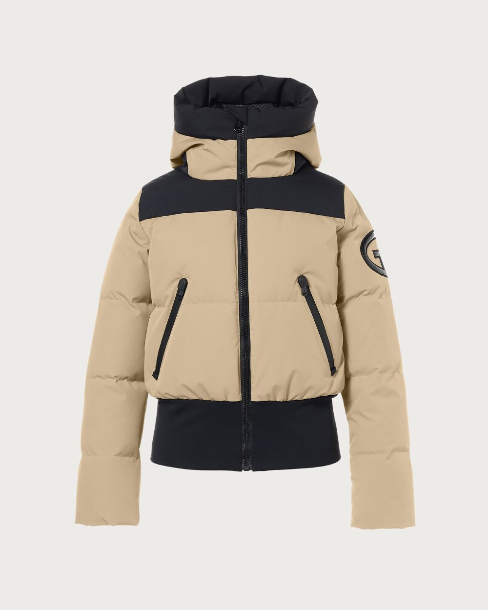 Womens Goldbergh Village Ski Jacket - Caramello Jackets Goldbergh 36 INTL / 8 AU 