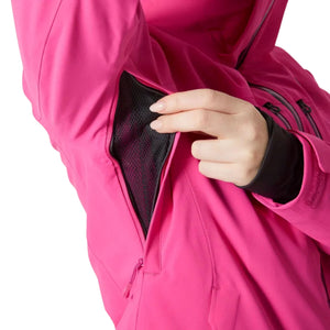 Womens Helly Hansen Alphelia Lifaloft Jacket - Dragon Fruit