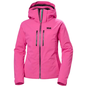 Womens Helly Hansen Alphelia Lifaloft Jacket - Dragon Fruit