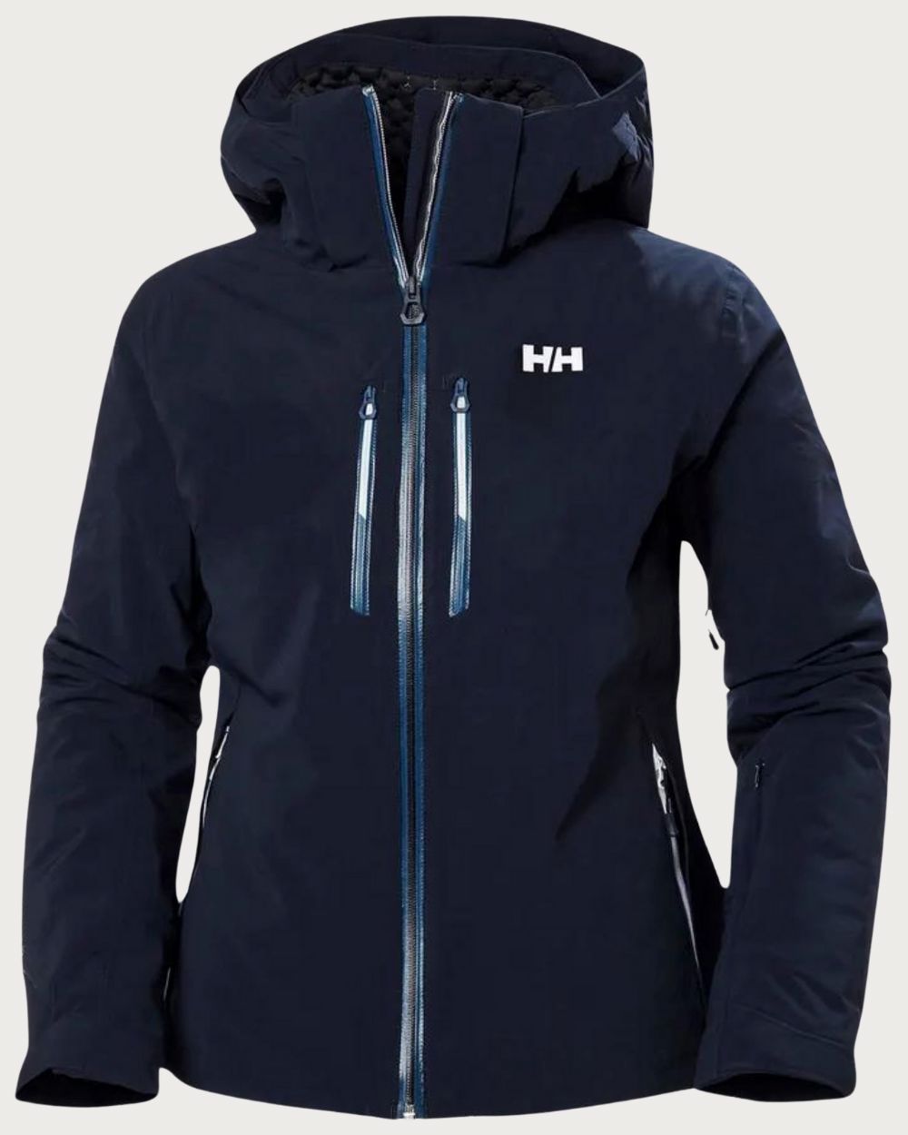 Womens Helly Hansen Alphelia Lifaloft Jacket - Navy Jackets Helly Hansen 