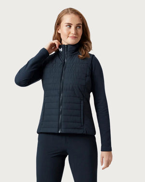 Womens Helly Hansen Crew Insulator Vest 2.0 - Navy Mid Layers Helly Hansen 