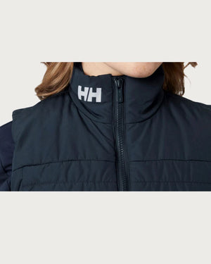 Womens Helly Hansen Crew Insulator Vest 2.0 - Navy Mid Layers Helly Hansen 
