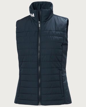 Womens Helly Hansen Crew Insulator Vest 2.0 - Navy Mid Layers Helly Hansen XS INTL / 8 AU 