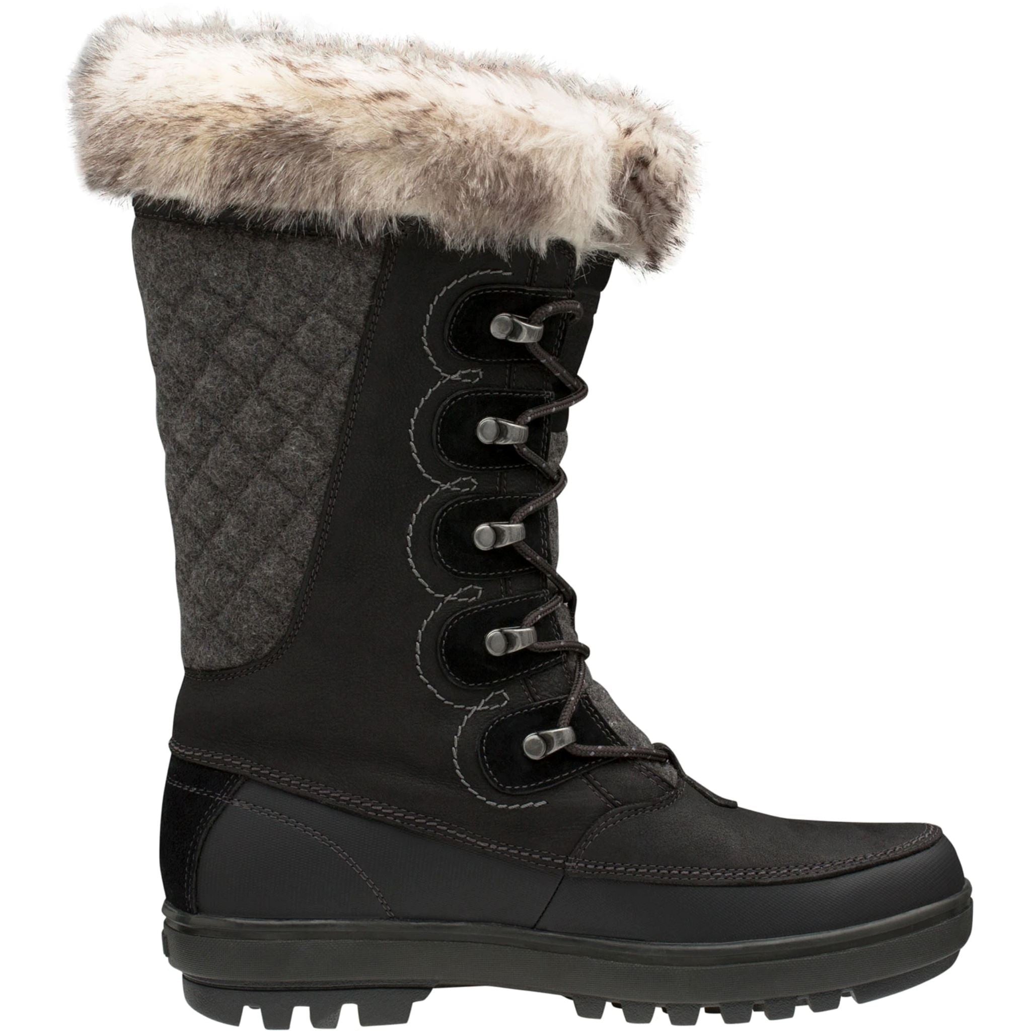 Womens Helly Hansen Garibaldi VL Boot Jet Black Snowscene