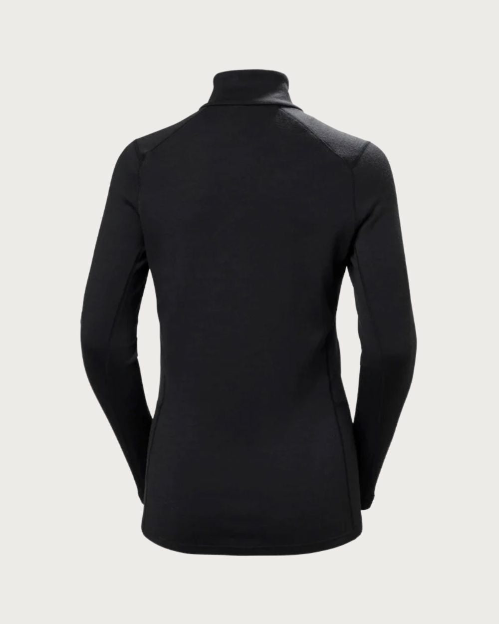Womens Helly Hansen LIFA Merino Midweight 1/2 Zip - Black Thermals Helly Hansen 