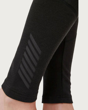Womens Helly Hansen LIFA Merino Midweight Thermal Pant - Black Thermals Helly Hansen 