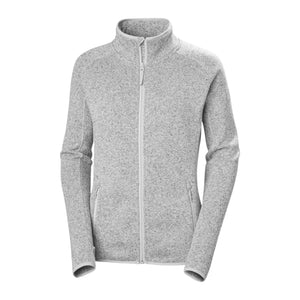 Womens Helly Hansen Varde Fleece Jacket - Grey Fog