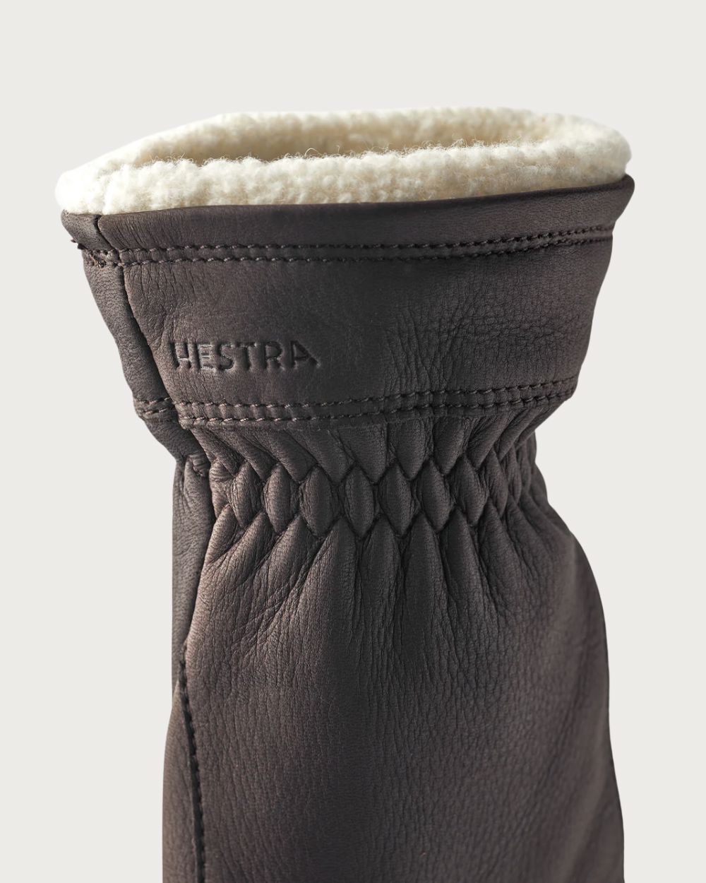 Womens Hestra Deerskin Buvika Primaloft Après Glove - Black Après Gloves Hestra 