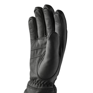 Womens Hestra Deerskin Buvika Primaloft Après Glove - Black