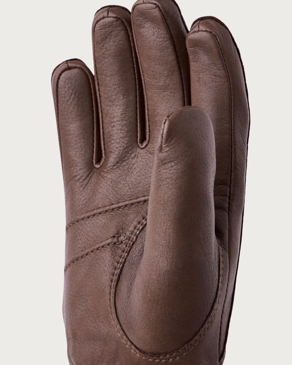 Womens Hestra Deerskin Buvika Primaloft Après Glove - Chocolate Après Gloves Hestra 