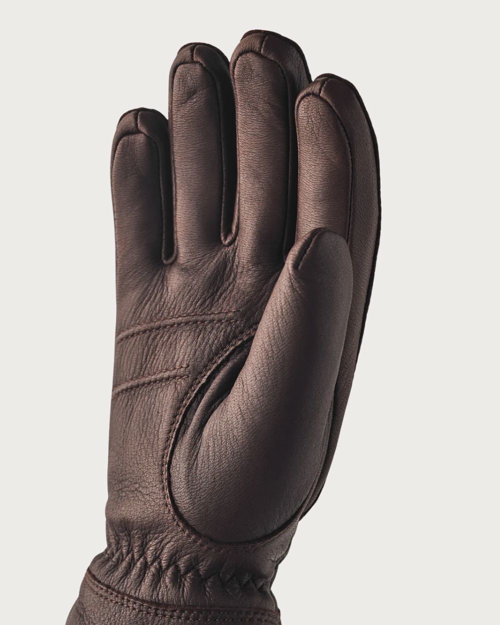 Womens Hestra Deerskin Buvika Primaloft Après Glove - Chocolate Après Gloves Hestra 