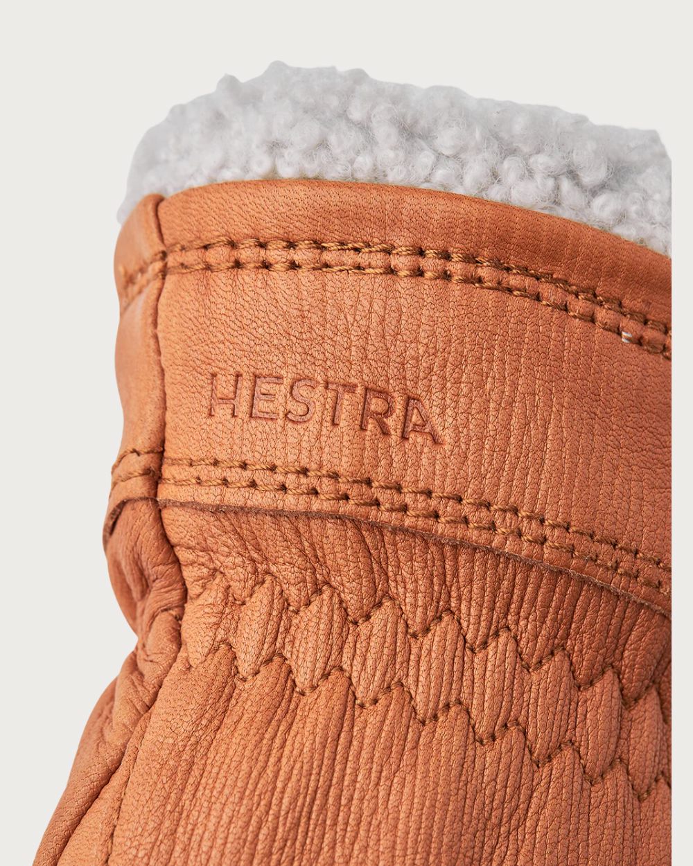 Womens Hestra Deerskin Buvika Primaloft Après Glove - Cork Après Gloves Hestra 