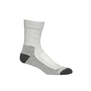 Womens Icebreaker Hike+ Light Crew Sock - Heather Socks Icebreaker L - US9.5-11/EU41-43 