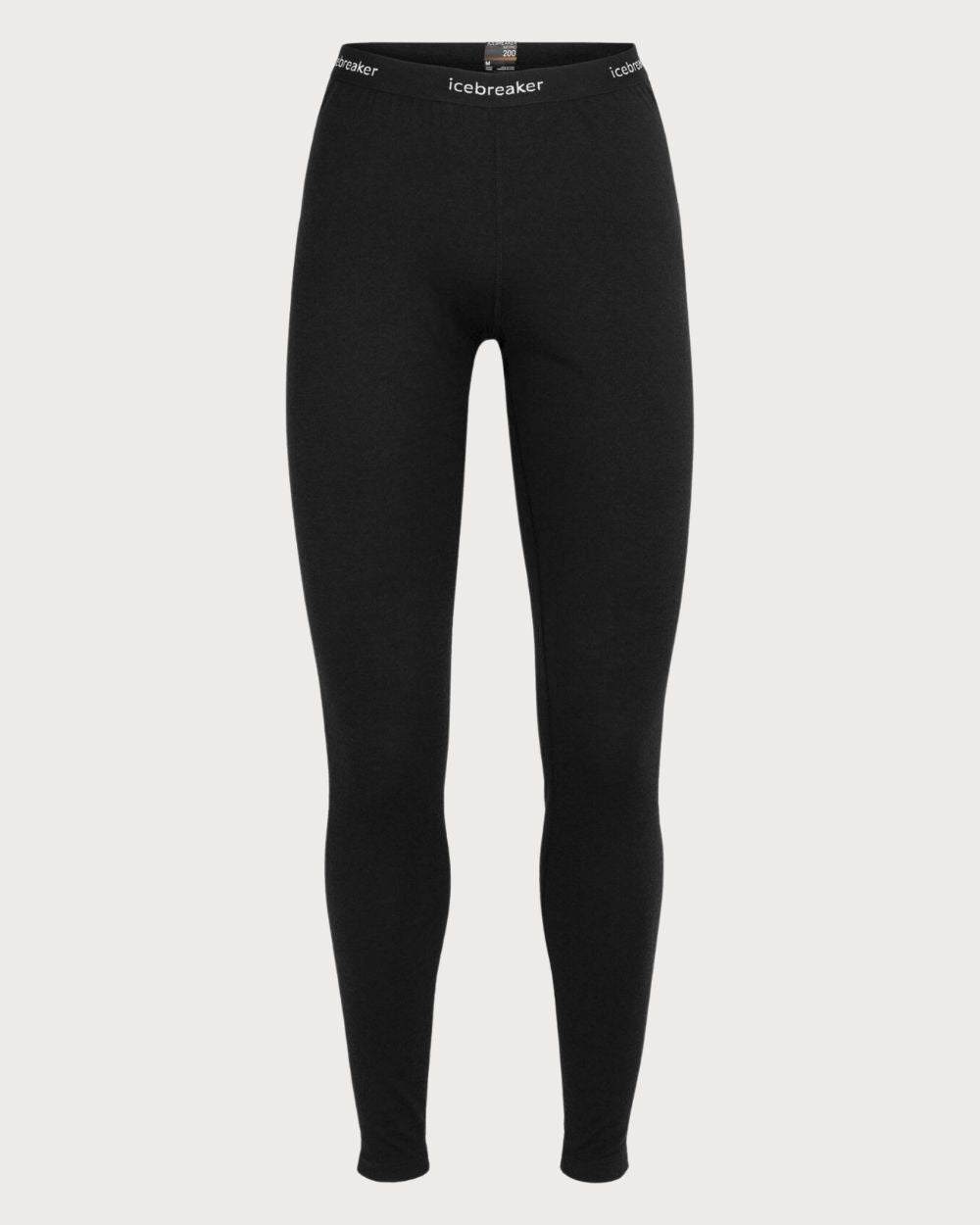 Womens Icebreaker Merino 260 Thermal Tech Leggings - Black Thermals Icebreaker 