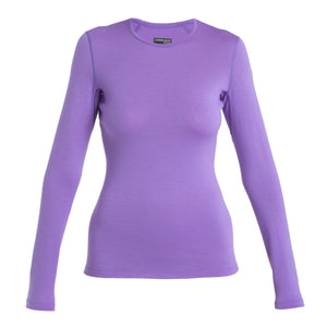 Womens Icebreaker Merino 260 Thermal Tech Long Sleeve Crewe - Magic