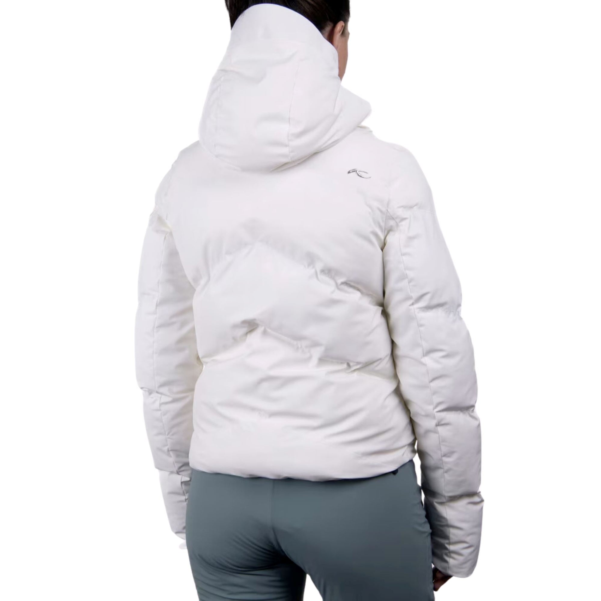 Womens Kjus Bluebird Jacket - White Jackets Kjus 36 INTL / 8 AU 