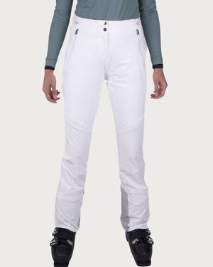 Womens Kjus Formula Pant - White Pants Kjus 34 INTL / 6 AU 