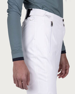 Womens Kjus Formula Pant - White Pants Kjus 