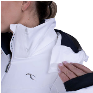 Womens Kjus Momentum Jacket - White Jackets Kjus 