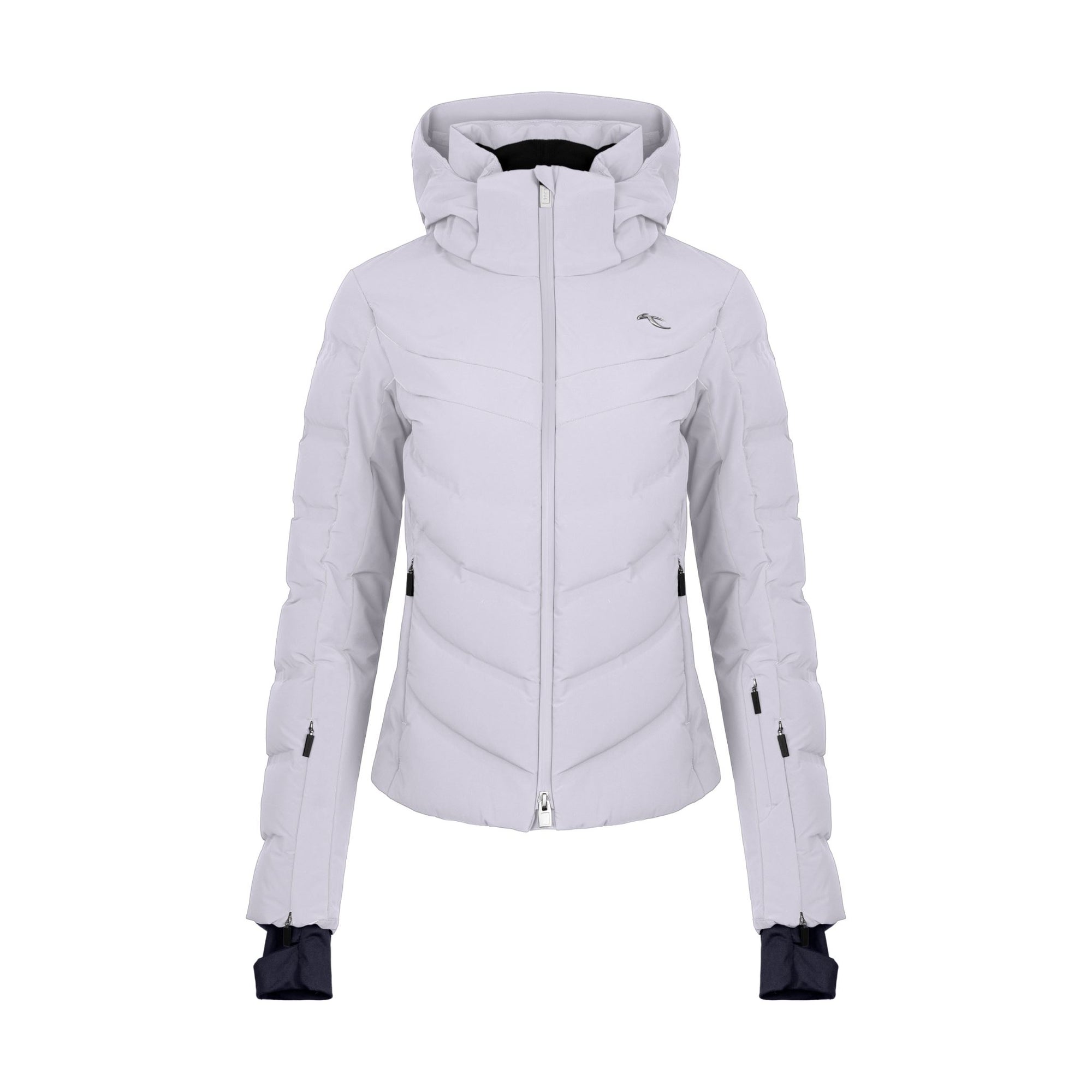 Womens Kjus Momentum Jacket - White Jackets Kjus 38 INTL / 10 AU 