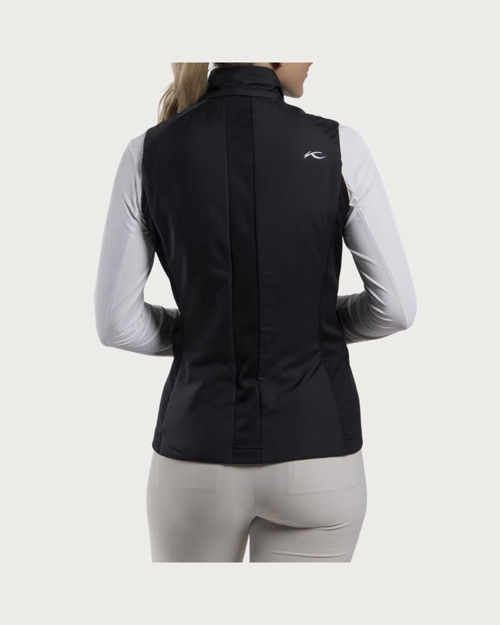 Womens Kjus Radiation Vest 26 - Black Mid Layers Kjus 
