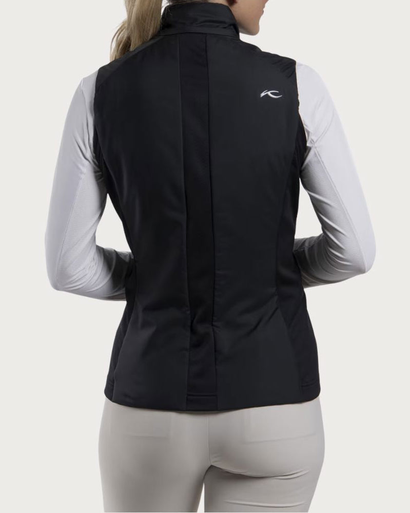 Womens Kjus Radiation Vest 26 - Black Mid Layers Kjus 