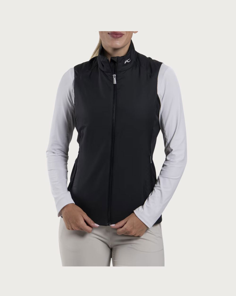 Womens Kjus Radiation Vest 26 - Black Mid Layers Kjus 36 INTL / S AU 