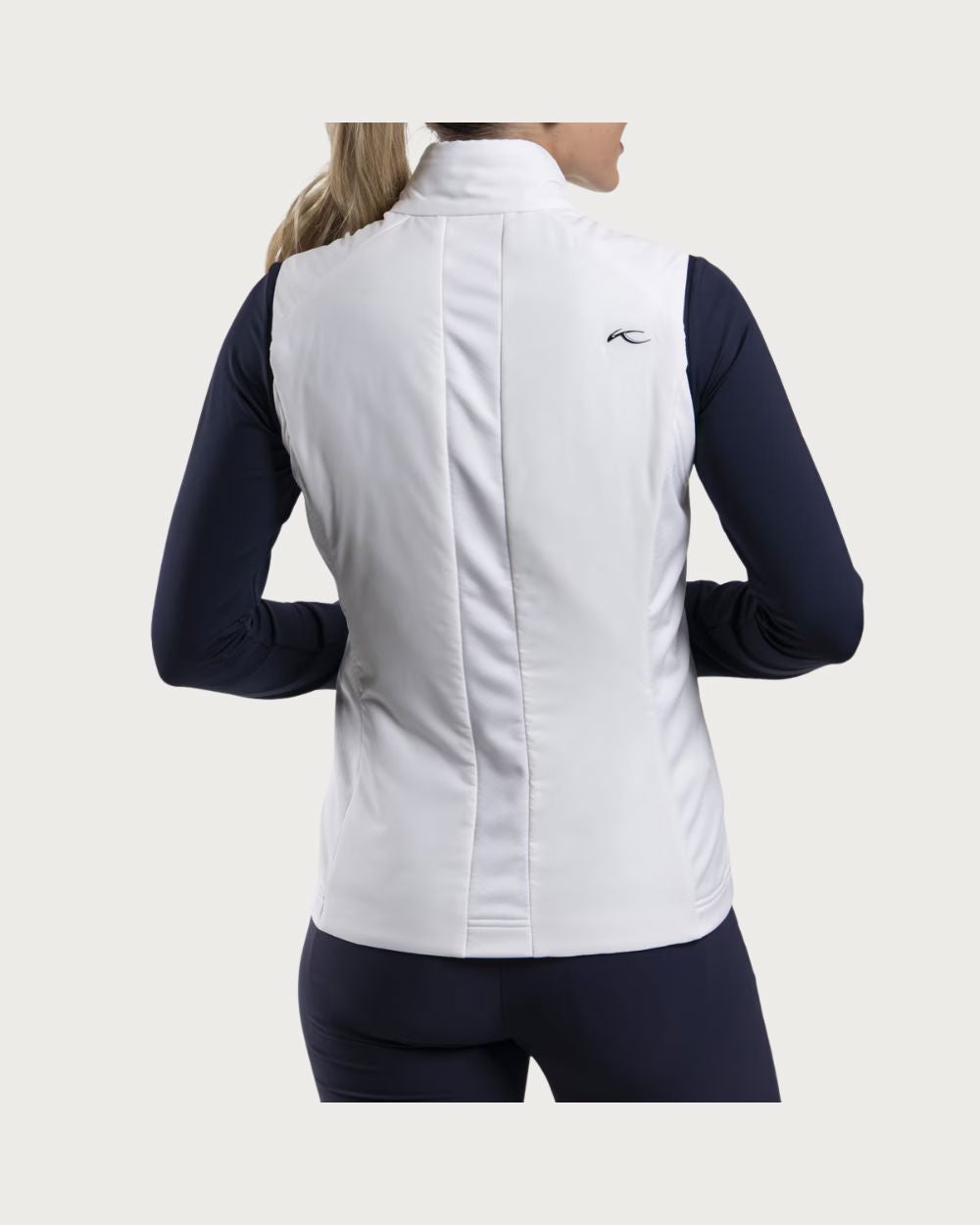 Womens Kjus Radiation Vest 26 - White Mid Layers Kjus 