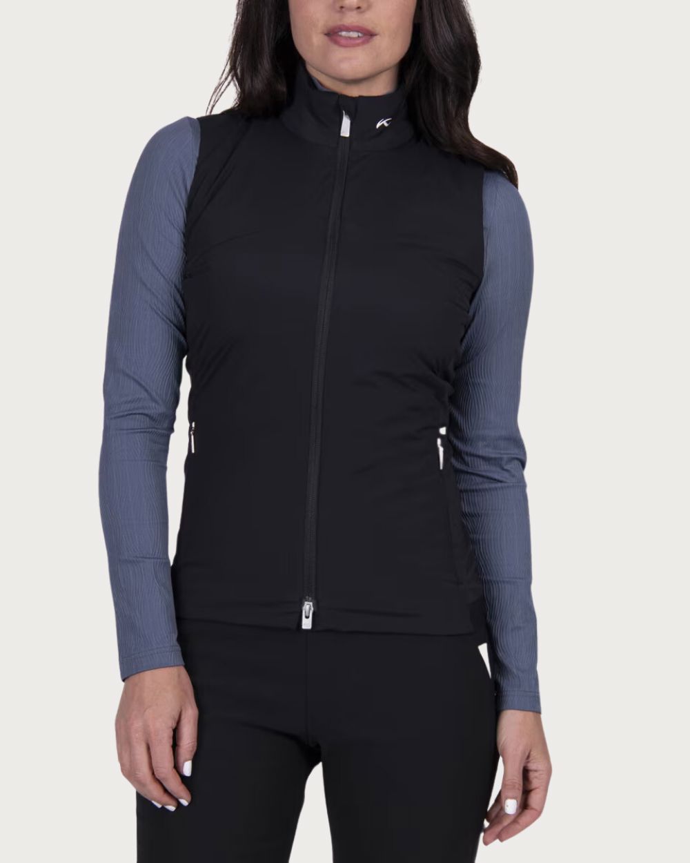 Womens Kjus Radiation Vest - Black Mid Layers Kjus 36 EU / S AU 
