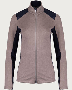 Womens Kjus Radun 2.0 Midlayer Jacket - Tiramisu / Deep Space Mid Layers Kjus 36 INTL / 8 AU 