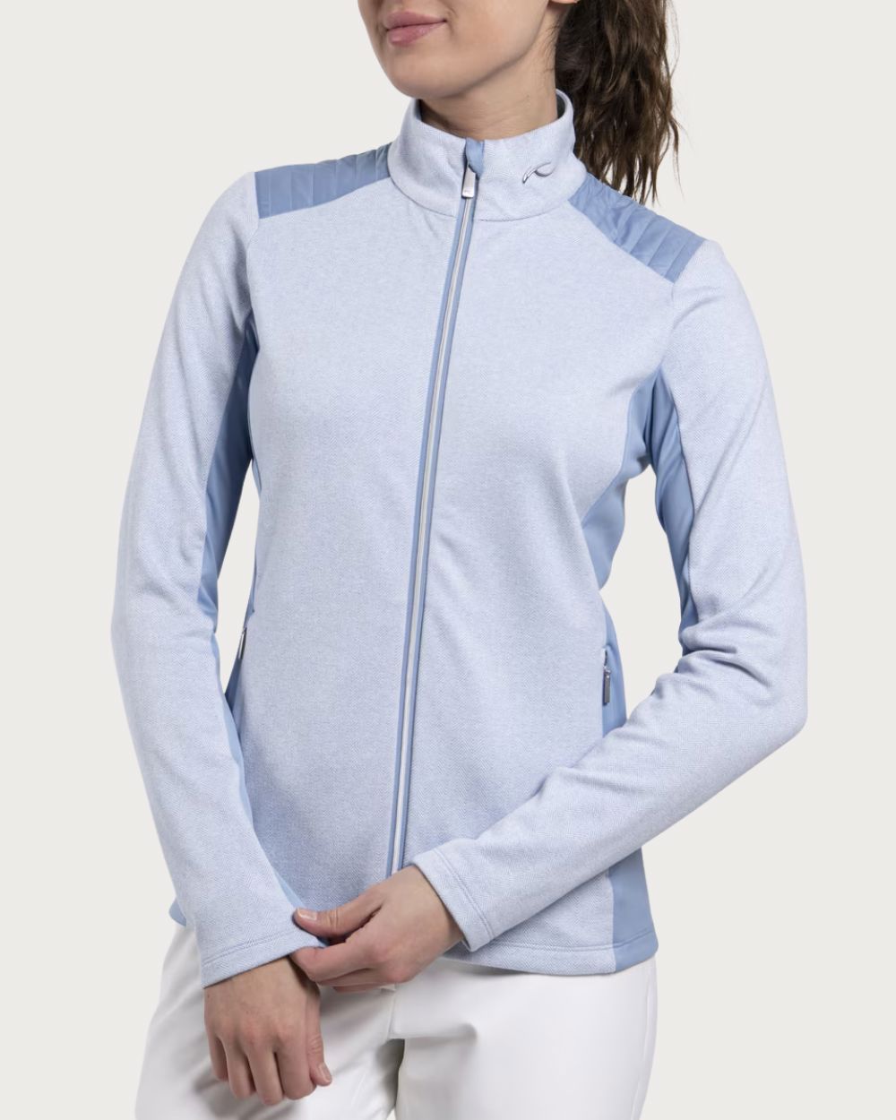 Womens Kjus Radun 2.0 Midlayer Jacket - Tranquil Blue Mid Layers Kjus 