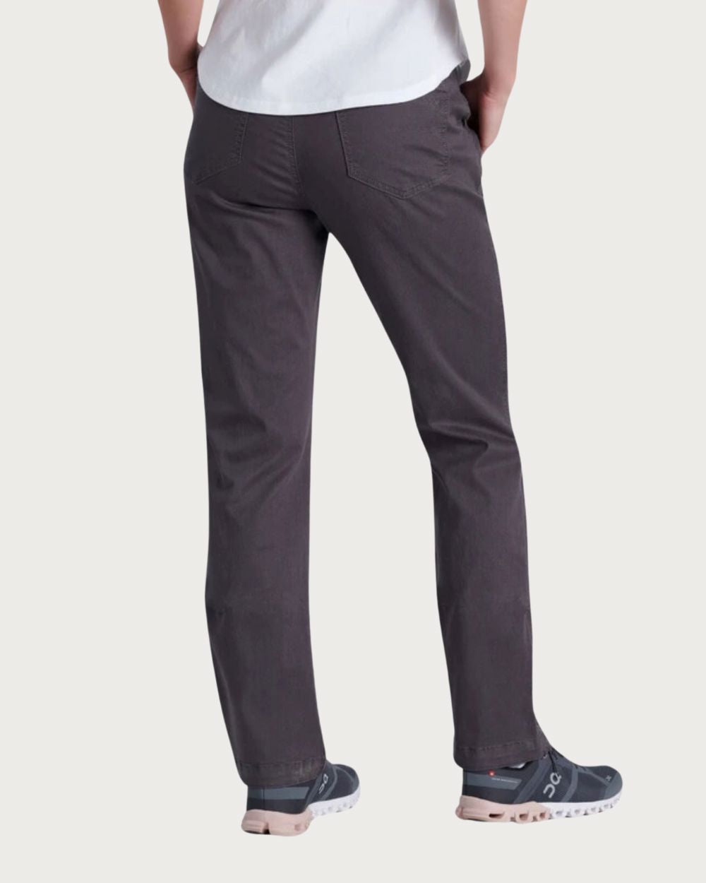 Womens KUHL Kultivatr Straight Pant - Concrete Pants Kuhl 4 INTL / S AU 