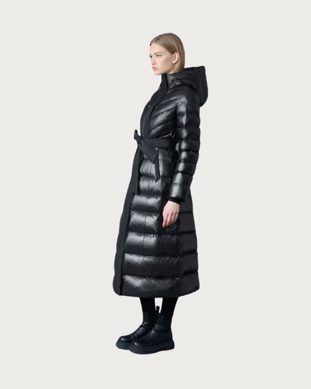 Womens Mackage Calina-RZ Jacket - Black Après | Travel Mackage 