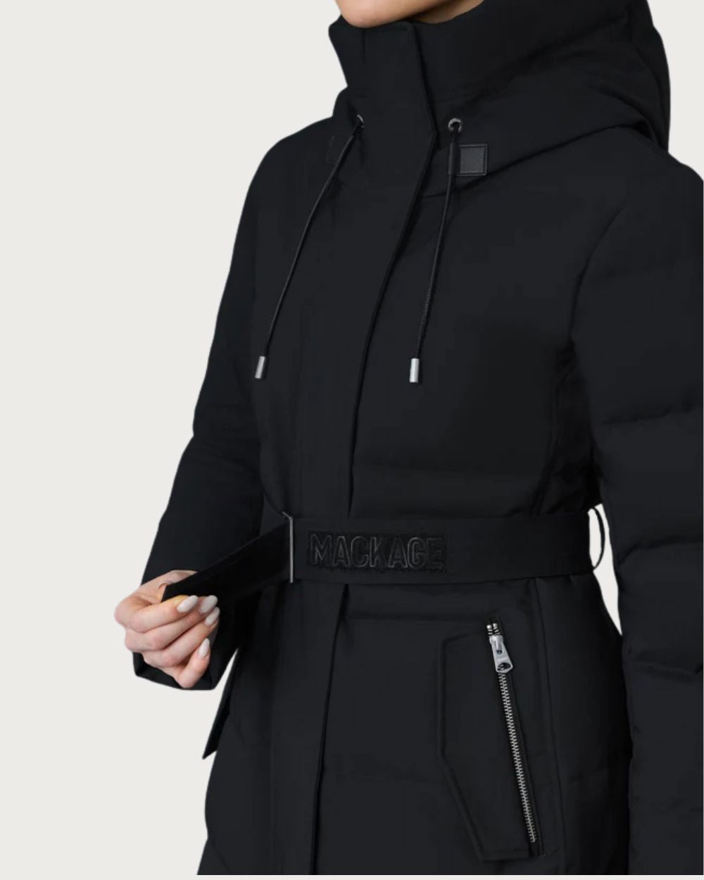 Womens Mackage Jeni-F 2-In-1 Down Parka Real Fur- Black Après | Travel Mackage 