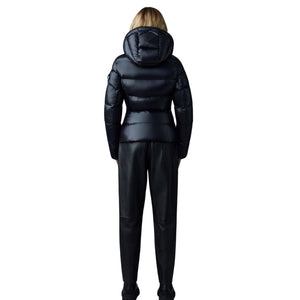 Womens Mackage Madalyn-V Down Ski Jacket - Black