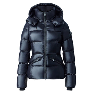 Womens Mackage Madalyn-V Down Ski Jacket - Black