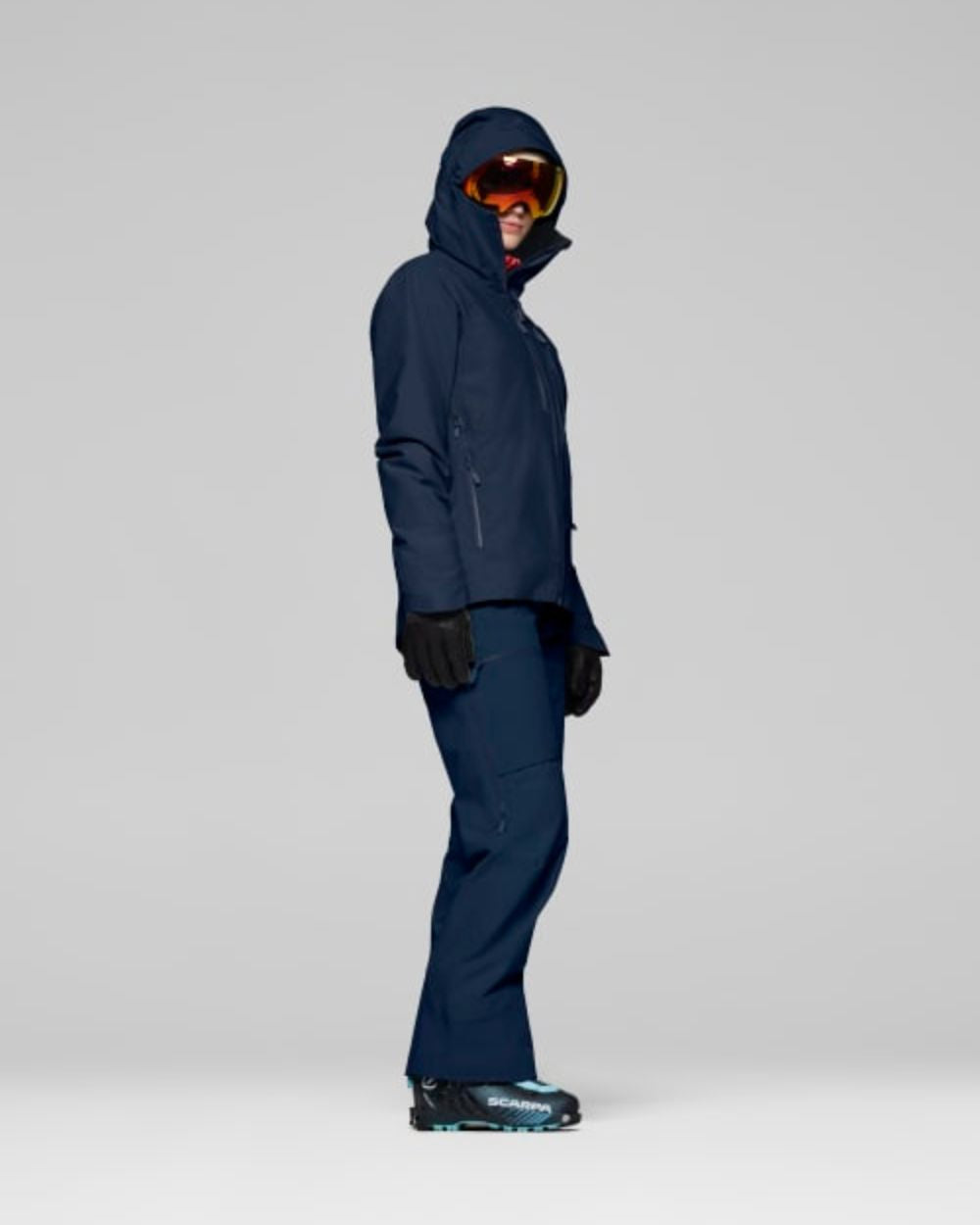 Womens Norrøna Lofoten Gore-Tex Insulated Jacket - Indigo Night Jackets Norrøna 