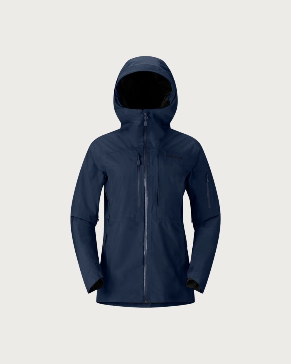 Womens Norrøna Lofoten Gore-Tex Insulated Jacket - Indigo Night Jackets Norrøna 