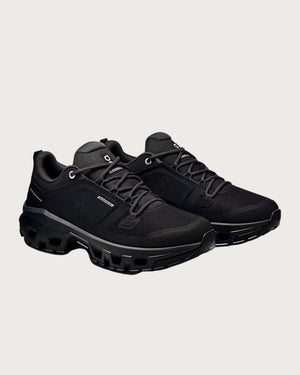 Womens On Cloudrock Low Waterproof Boot - Black Footwear On Running 