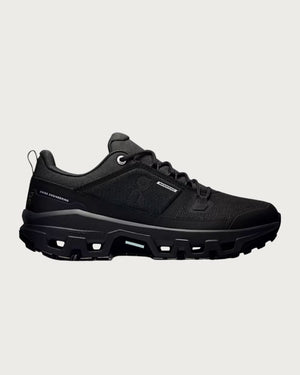 Womens On Cloudrock Low Waterproof Boot - Black Footwear On Running 6US / 37EU 