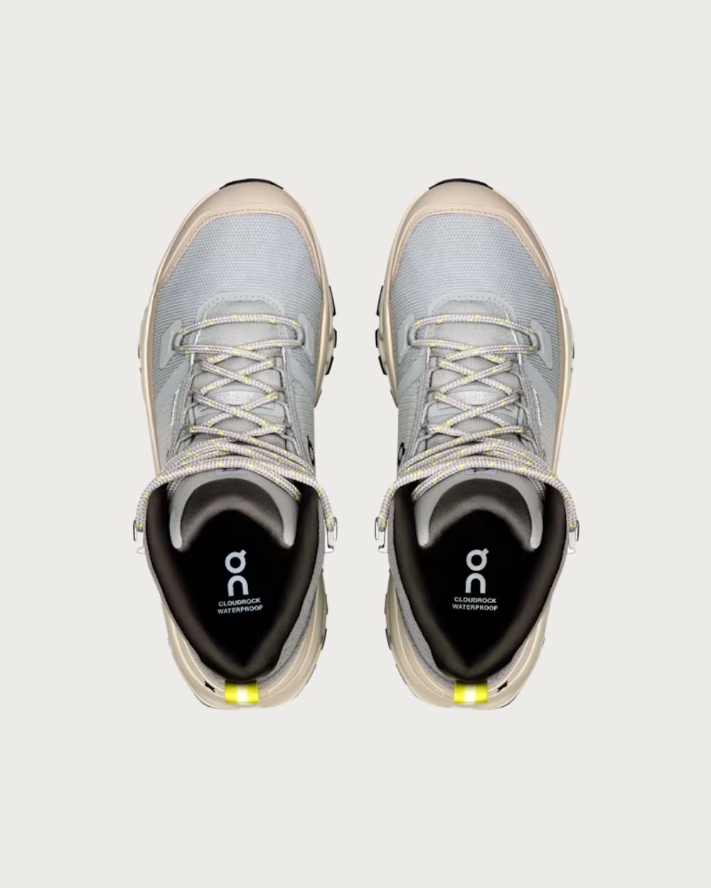 Womens On Cloudrock Mid Waterproof Boot - Alloy / Ice Footwear On Running 