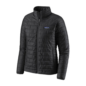 Womens Patagonia Nano Puff Jacket - Black