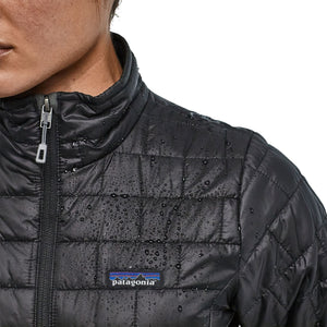 Womens Patagonia Nano Puff Jacket - Black