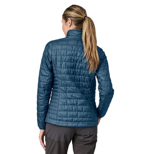 Womens Patagonia Nano Puff Jacket - Lagom Blue