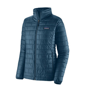 Womens Patagonia Nano Puff Jacket - Lagom Blue