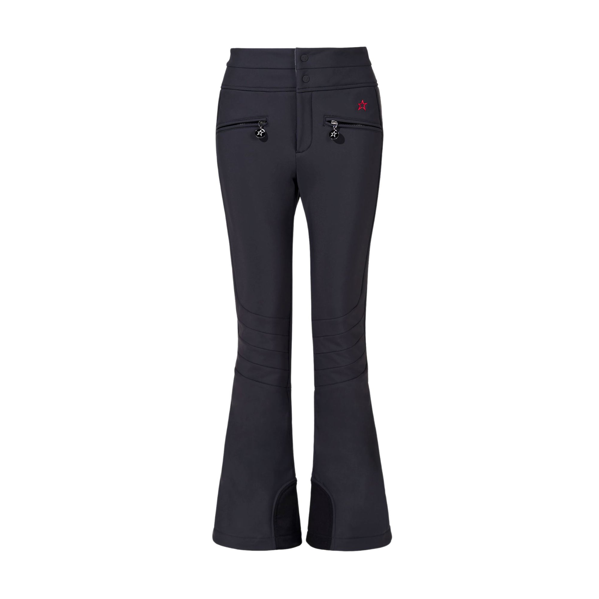 Womens Perfect Moment Aurora High Waist Flare Pant - Jet Black Pants Perfect Moment XS INTL / 6-8 AU 